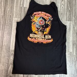 Bayside Highway Workers Memorial Run 2022 Tank Top USA Made Medium Black